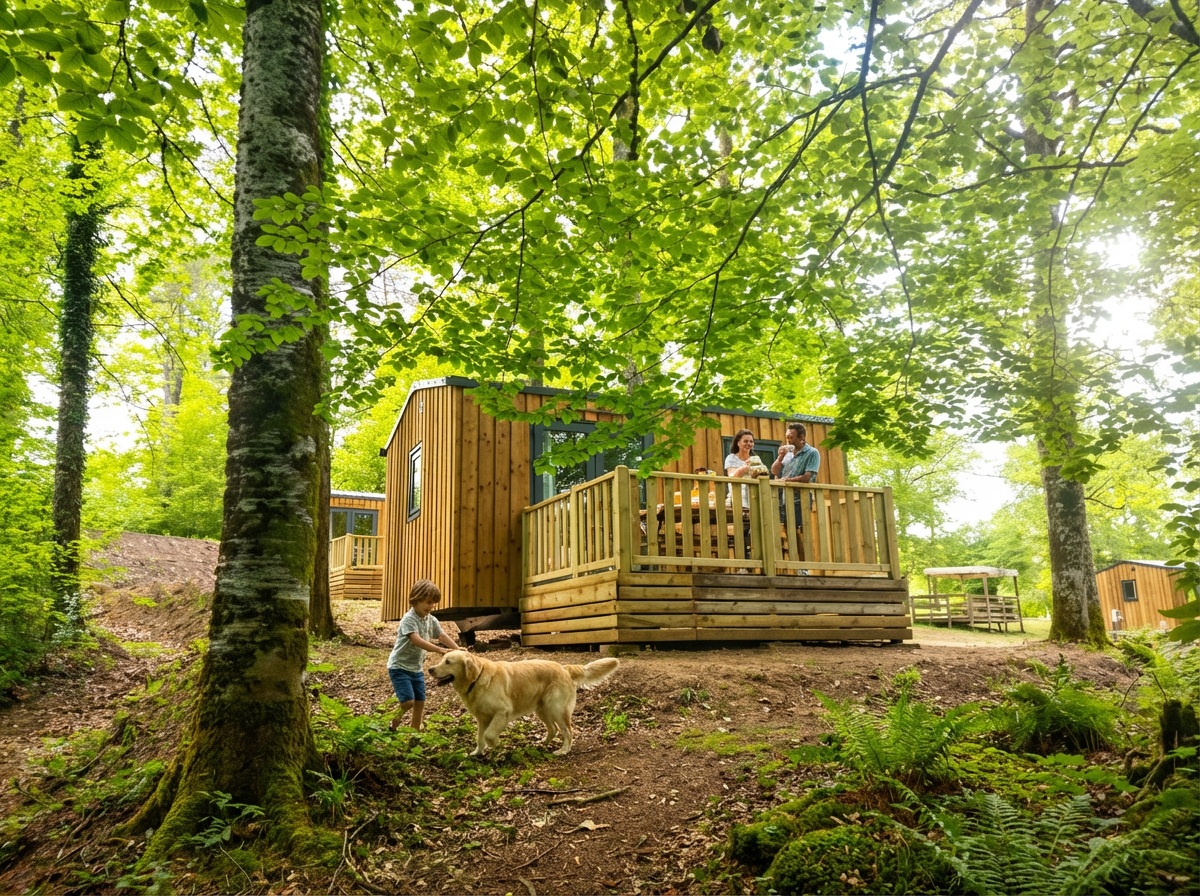 Camping Les Rives du lac Cantalès — Photo 3
