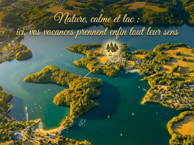 Camping Les Rives du lac Cantalès - image n°1 - Camping Direct