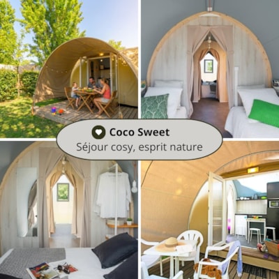 Canvas bungalow Coco Sweet (without toilet blocks)