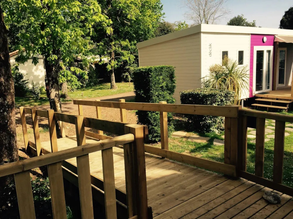 Location - Mobil-Home Pmr - Camping le Sous Bois - Locations