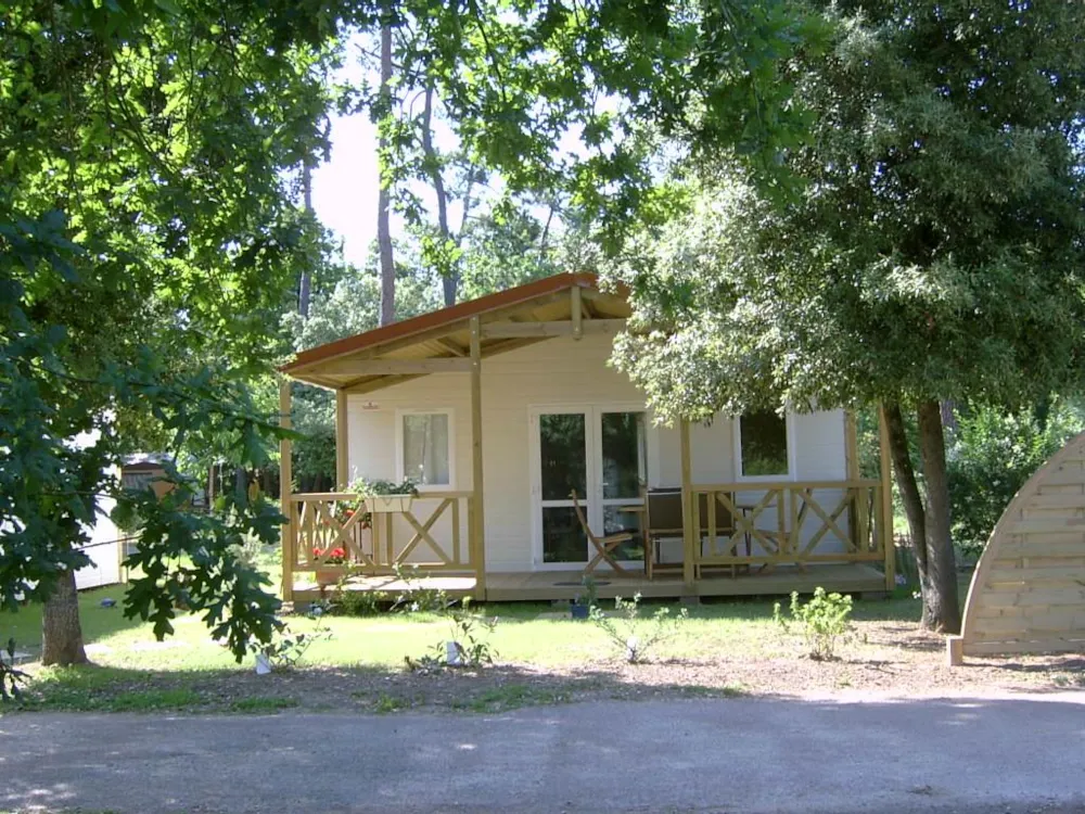 Location - Chalet Sésame - Camping le Sous Bois - Locations