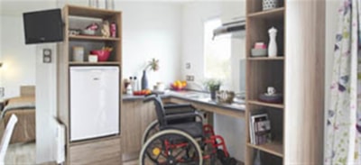 Mobil-home adapted to the people with reduced mobility — 4