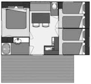 Mobile home Bergerac air-conditioned — 4