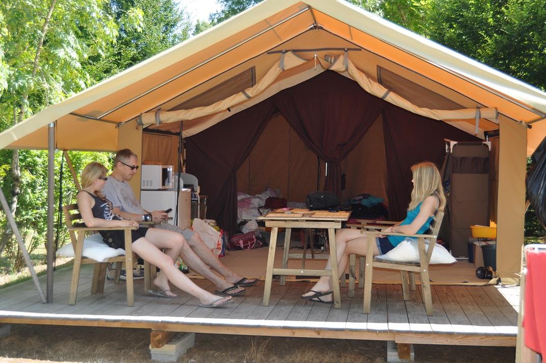 Location - Tente Lodge - Camping LA CIGALINE