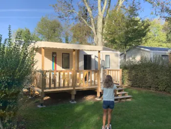 Huuraccommodatie(s) - Stacaravan Pomerol Met Airconditioning - Camping LA CIGALINE
