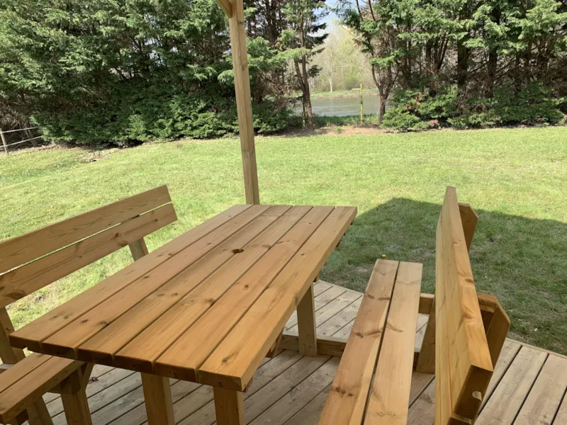 Emplacement Premium Vue Sur Rivière + Terrasse Couverte