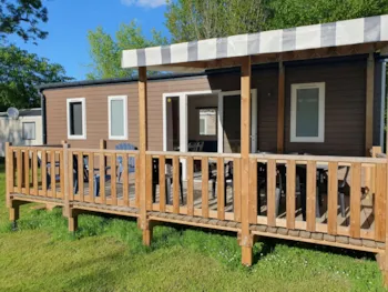 Huuraccommodatie(s) - Stacaravan Sauternes - Camping LA CIGALINE