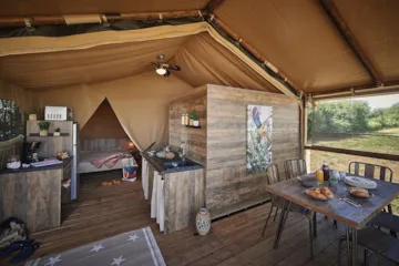 Accommodation - Kenya Tent - Camping LA CIGALINE