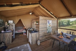 Huuraccommodatie(s) - Tent Kenya - Camping LA CIGALINE