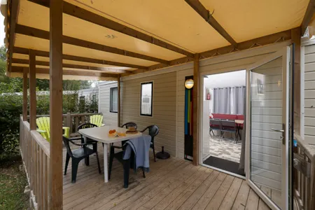 Accommodation - Mobil Home Pomerol - Camping LA CIGALINE