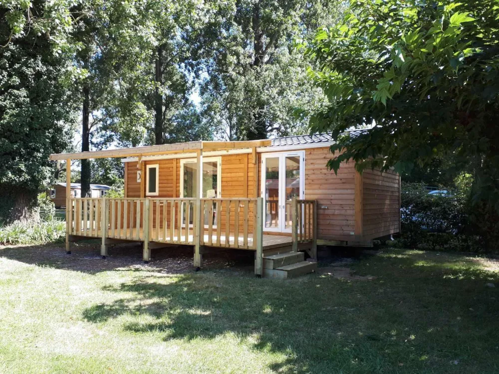 Accommodation - Mobile-Home 2 Bedrooms + Air-Conditioning. Arrival 4 P.M. Departure 10 A.M. - Camping Bois & Toilés