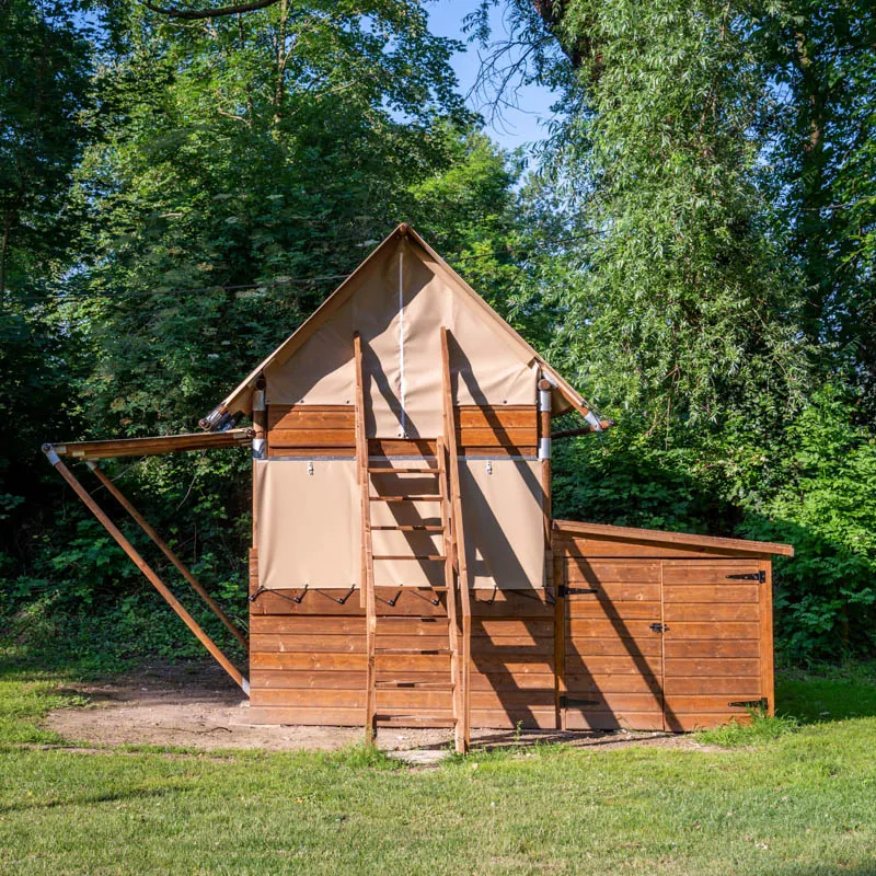 Accommodation - Bivouac With Bedding. Arrival 4 P.M. Departure 10 A.M. - Camping Bois & Toilés