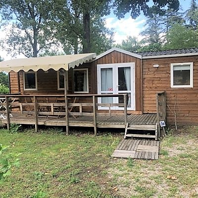 Mietunterkunft - Mobilheim 3 Zimmer + Klimaanlage - Camping Bois & Toilés