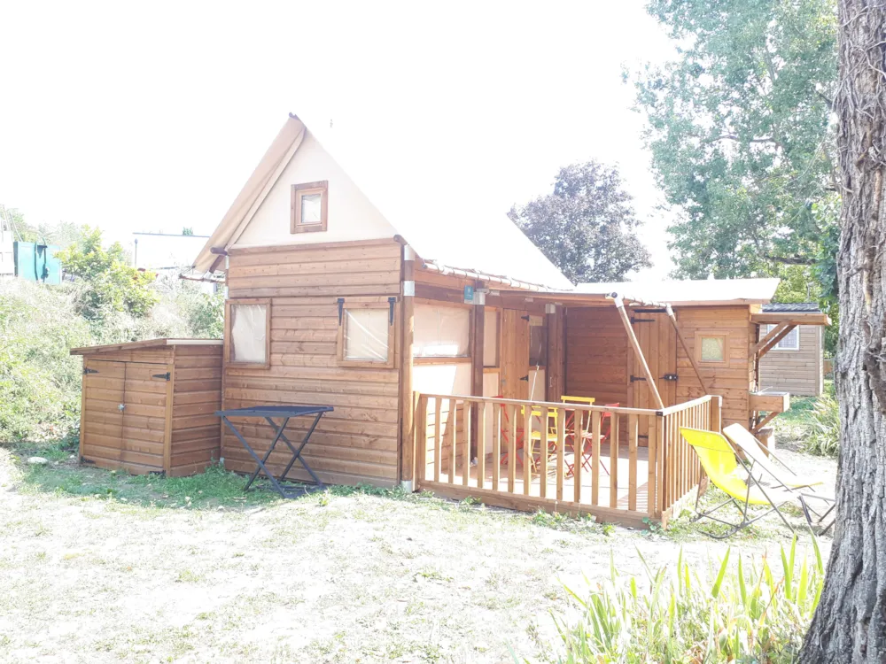 Accommodation - The Shack With Sanitary. Arrival 4 P.M. Departure 10 A.M. - Camping Bois & Toilés