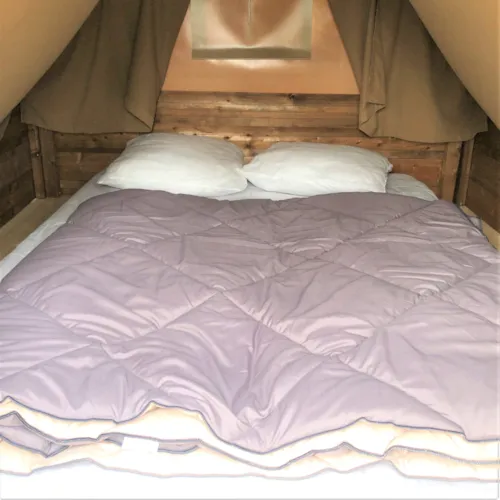 Accommodation - Bivouac With Bedding. Arrival 4 P.M. Departure 10 A.M. - image n°4 - Camping Bois & Toilés
