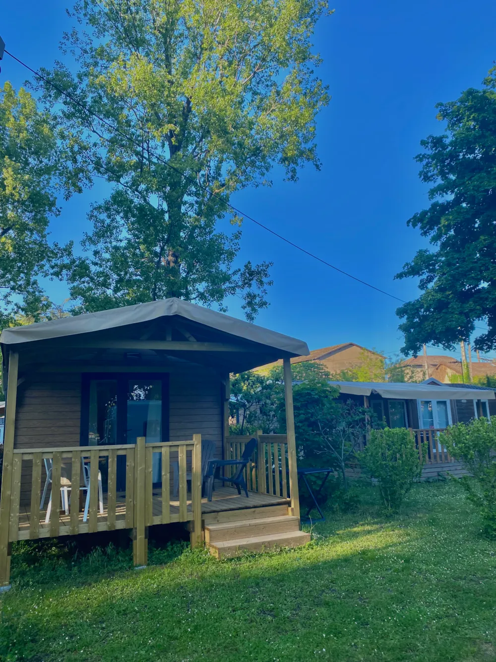 Accommodation - Mobile-Home 1 Bedroom + Air-Conditioning. Arrival 4 P.M. Departure 10 A.M. - Camping Bois & Toilés