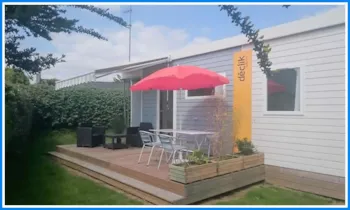 Mietunterkunft - Mobilheim Declick - Camping Penhoat Côté Plage