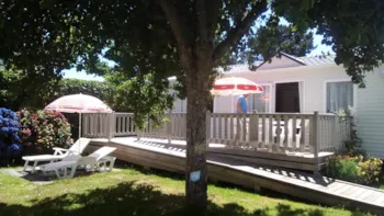 Mietunterkunft - Mobilheim Behindertengerecht - Camping Penhoat Côté Plage