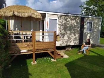 Mietunterkunft - Mobilheim Rapidhome - Camping Penhoat Côté Plage
