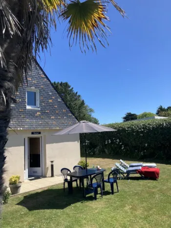 Mietunterkunft - Ferienhaus Penduick 2 Zimmer - Camping Penhoat Côté Plage