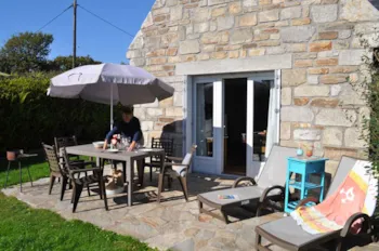 Mietunterkunft - Ferienhaus L'abri Du Marin 2 Zimmer - Camping Penhoat Côté Plage