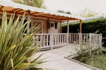 Accommodation - Mobile-Home "Pmr" 2 Bedrooms / Adapted To The People With Reduced Mobility - Camping Le Paradis
