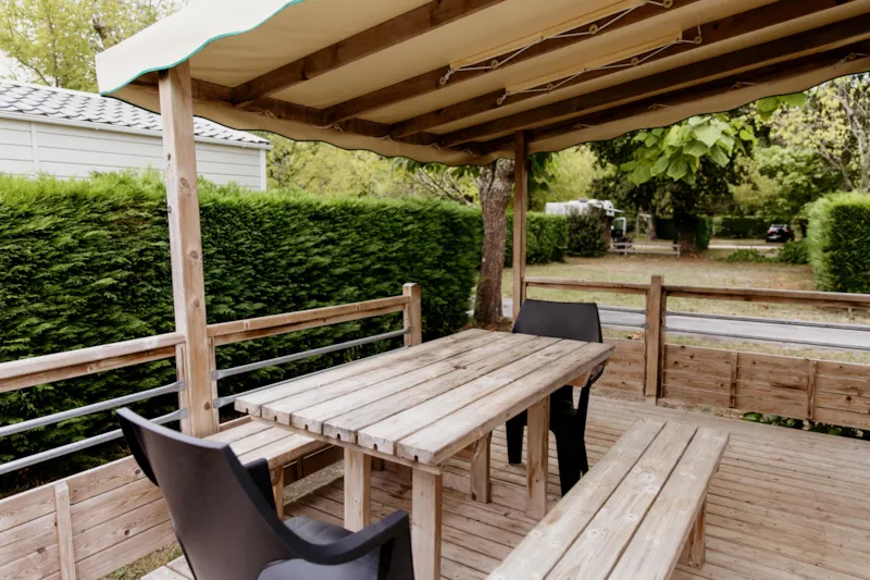 Mobil-Home Moulis 2 Chambres Dim - Dim