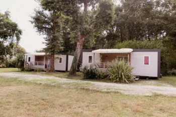 Accommodation - Mobile-Home "Camélia" 2 Bedrooms - Camping Le Paradis