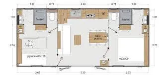 Mobil-Home Saint-Estephe 2 Chambres 2Sdb 2Wc