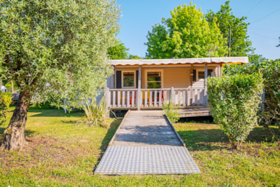 Mobile-home "PMR" 2 Bedrooms / adapted to the people with reduced mobility