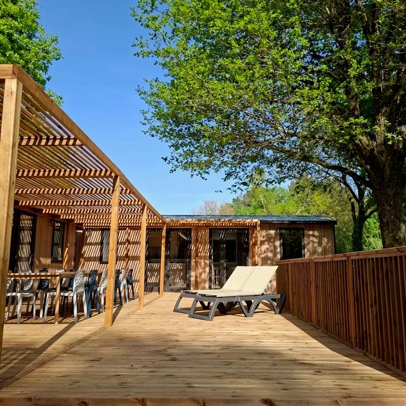 Mobil-Home "Le Grand Chai" 12 Pers.