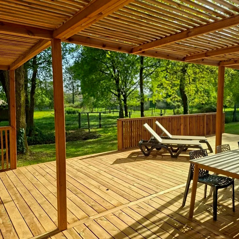 Mobil-Home "Le Grand Chai" 12 Pers.