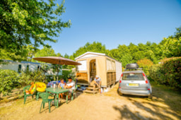 Location - Mobil-Home Vacanciale: 2 Chambres Sans Sanitaire - Camping La Forêt Lahitte