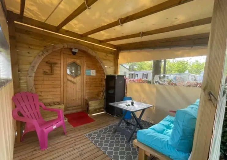 Tonneau 2 Trèfles 1 Chambre - Sans Sanitaire