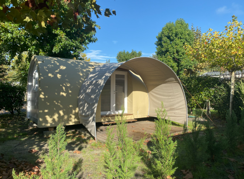 Tente 2 trèfles 2 chambres – Sanitaire privé à proximité 4 pers.