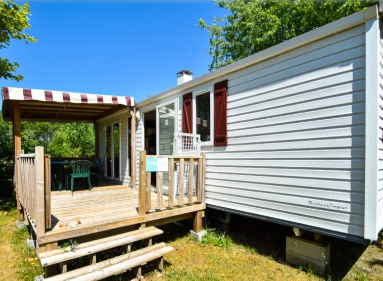 Mobil-Home 2 Trèfles 2 Chambres 1 Salle D'eau