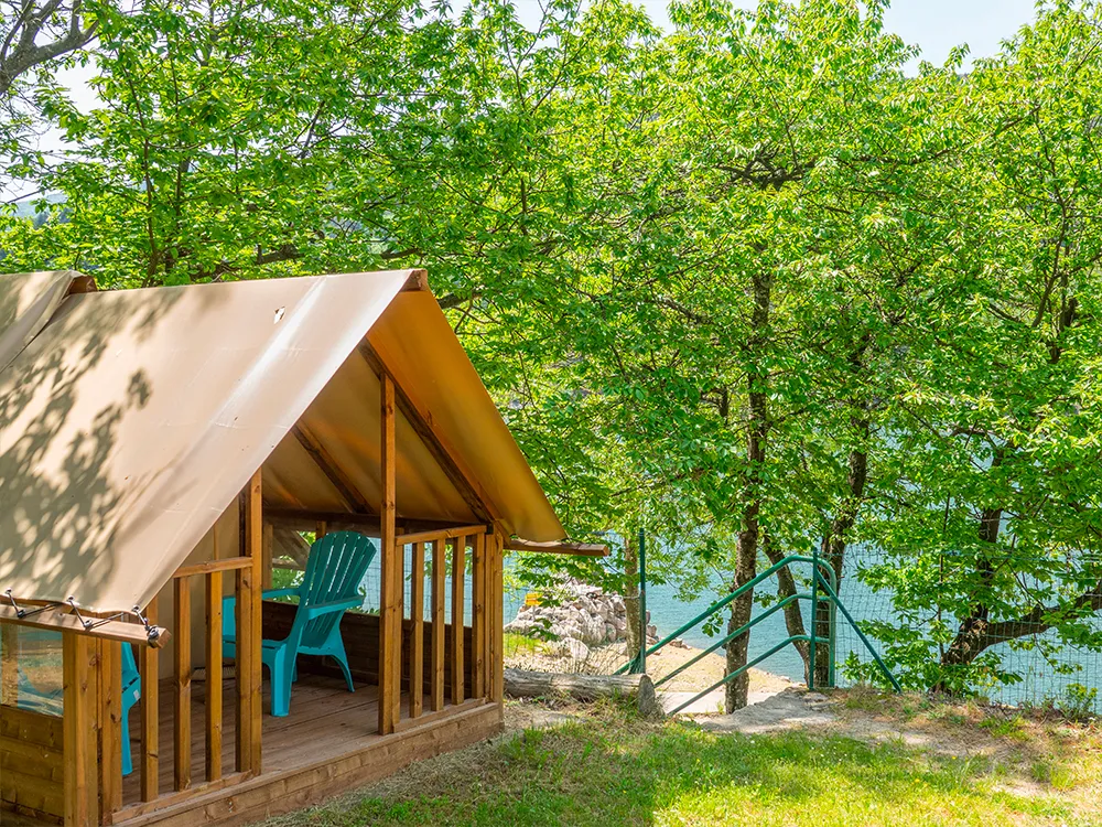 Huuraccommodatie(s) - Trekkers Tent - Camping Lac de Villefort