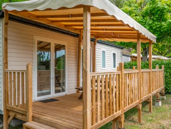 Mietunterkunft - Familien-Mobilheim – 3 Schlafzimmer - Camping Lac de Villefort