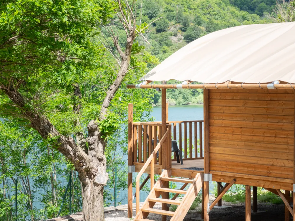 Huuraccommodatie(s) - Lodge Met 2 Slaapkamers - Camping Lac de Villefort