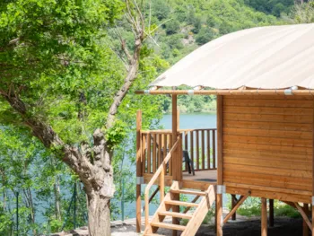 Mietunterkunft - Lodge Mit 2 Schlafzimmern - Camping Lac de Villefort