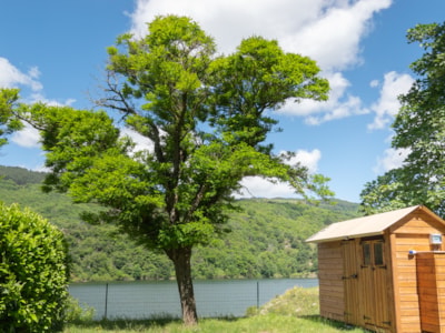 Premium pitch with individual sanitary facilities