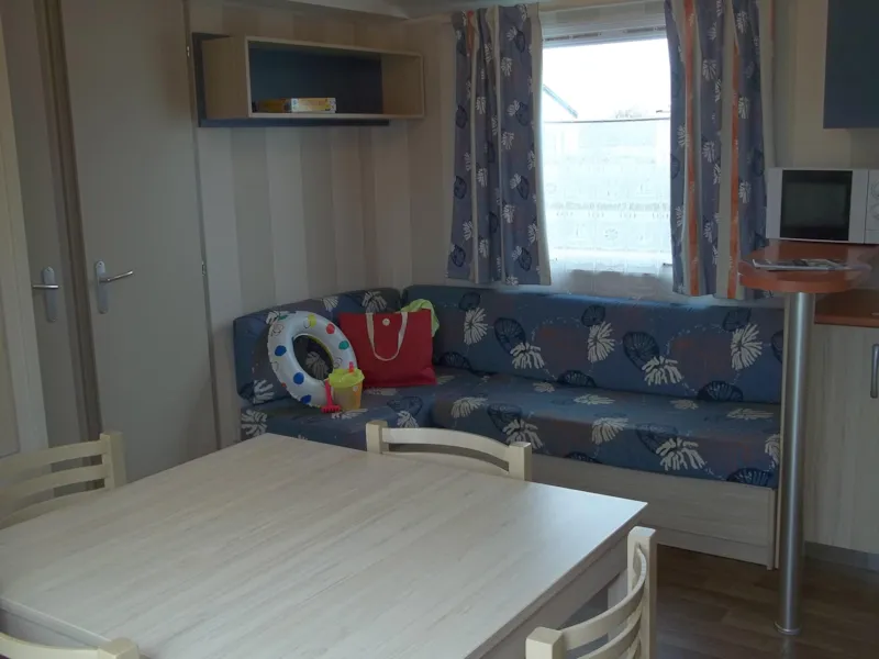 Mobil-Home Confort Titania 30M² - 3 Chambres + Terrasse Semi-Couverte 15M²