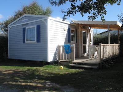 Mobilhome Confort VENUS 22m² - 2 bedrooms + Half-covered terrace 9m²