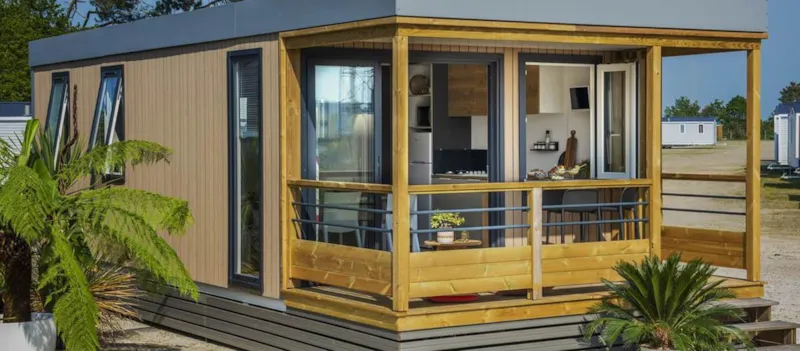 Mobil Home Premium Living 35M² - 2 Chambres + Terrasse Couverte