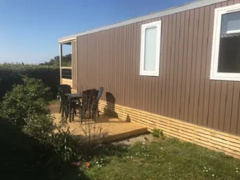 Location - Mobil Home Premium Living 35M² - 2 Chambres + Terrasse Couverte - Flower Camping La Pointe du Talud