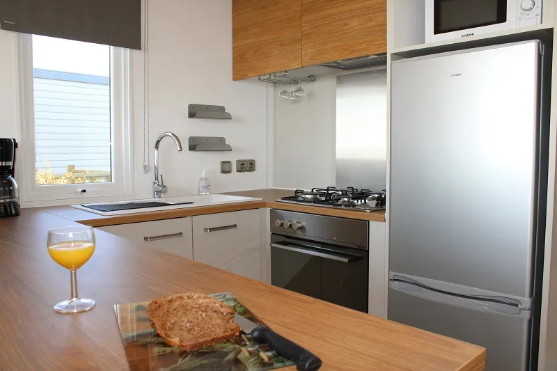 Mobil Home Premium Horizon 40M² - 2 Chambres + Terrasse Semi-Couverte 15M²  - Vue Mer