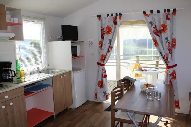 Mobil-Home Confort Neptune 25M² - 1 Chambre + Terrasse Couverte 9M²
