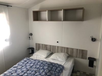 Mobile-home Confort Nirvana 32m² - 2 bedrooms - 2 bathrooms + Half-covered terrace 15m²
