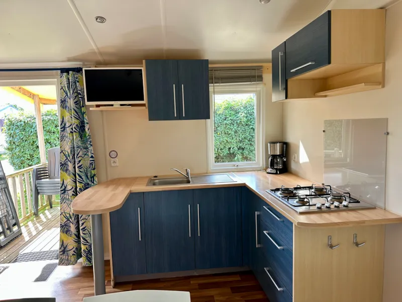 Mobil-Home Standard Mercure 27M² - 2 Chambres + Terrasse Semi-Couverte 11M²
