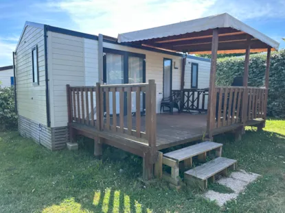 Casa Mobile Confort Bahia 27M² - 2 Camere + Terrazza Semi-Coperta